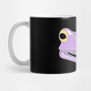 purple peace frog Mug